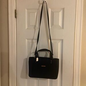 Rosetti Elegant Black Crossbody Handbag